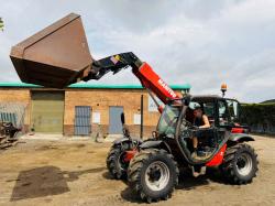 MANITOU MLT 627T TELEHANDLER*C/W BUCKET*VIDEO*