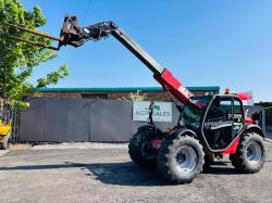 MANITOU 629 TURBO TELEHANDLER *AG SPEC* C/W PALLET TINES*YEAR 2016*VIDEO*