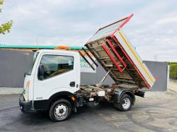 NISSAN CABSTAR 35.14 TWIN WHEEL TIPPER LORRY*C/W REMOTE*VIDEO*