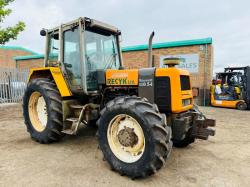 RENAULT 4WD 110.54 TRACTOR*C/W REAR PTO*VIDEO*