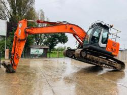HITACHI ZX225USRLC-3 EXCAVATOR *YEAR 2013* C/W QUICK HITCH *VIDEO*