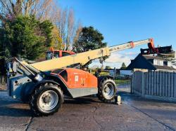 JLG 4013 4WD TELEHANDLER *YEAR 2008, 6264 HOURS* C/W LONG PALLET TINES *VIDEO*