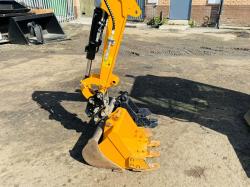 AUGER NM-E18 MINI EXCAVATOR*ONLY 56 HOURS*C/W KUBOTA ENGINE*YEAR 2025*VIDEO*