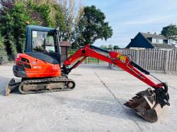 KUBOTA KX71-3 EXCAVATOR *YEAR 2014, 4211 HOURS, ONE OWNER FROM NEW*VIDEO*