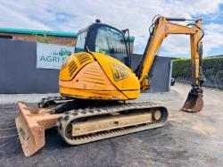 JCB 8080 TRACKED EXCAVATOR*YEAR 2010*C/W BUCKET*VIDEO*