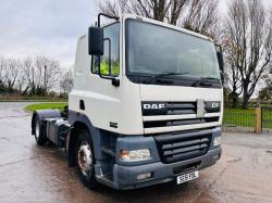 DAF 85.380 4X2 TRACTOR UNIT *YEAR 2001, ONLY 82,185 KMS* C/W MANUAL GEAR BOX *VIDEO*