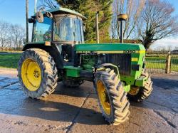 JOHN DEERE 3050 4WD TRACTOR * 40K * C/W REAR LINKAGE *VIDEO*