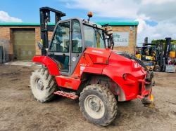 MANITOU M30-4 FORKLIFT*C/W PUH*YEAR 2013*8732 HOURS*VIDEO*