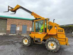 SANDERSON 726 TELEHANDLER*AG SPEC*C/W PALLET TINES*VIDEO*
