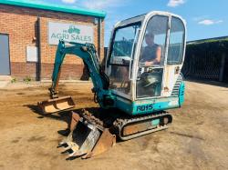 JCB 8015 EXCAVATOR*C/W SELECTION OF BUCKETS*VIDEO*