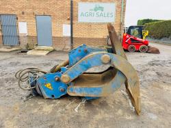 ARDEN HYDRAULIC ROTATING ROCK GRAPPLE*YEAR 2011*VIDEO*