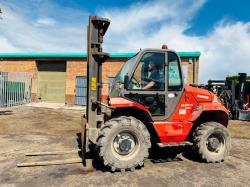 MANITOU M30-4 FORKLIFT*C/W PUH*YEAR 2015*6178 HOURS*VIDEO*