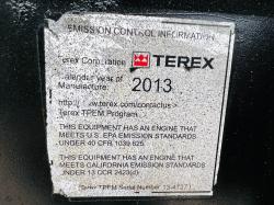TEREX TSR-50 SKIDSTEER * YEAR 2013 , 5482 HOURS * C/W BUCKET * SEE VIDEO *