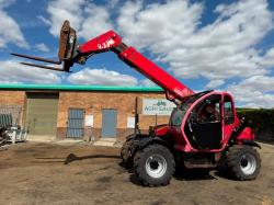 HAULOTTE FH9.30 TELEHANDLER*C/W PALLET TINES*VIDEO*