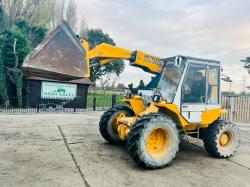 JCB R20-4 FARM SPECIAL 4WD TELEHANDLER * 5342 HOURS* C/W PUH , BUCKET AND TINES 