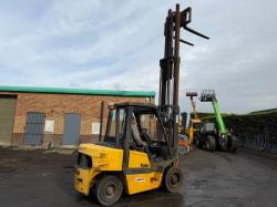 YALE GDP40LJ FORKLIFT*C/W PALLET TINES*VIDEO*