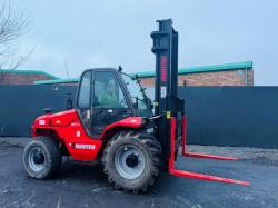 MANITOU M50-4 ROUGH TERRAIN FORKLIFT*C/W PALLET TINES*VIDEO*