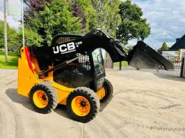 JCB 135 4WD SKIDSTEER * YEAR 2014 * C/W BUCKET *VIDEO*