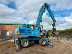 TEREX FUCHS MHL320 SCRAP HANDLER*C/W ROTATING SCRAP GRAB*VIDEO*