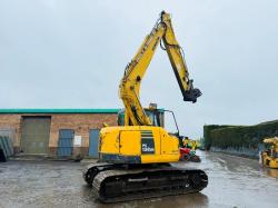 KOMATSU PC138US-8 EXCAVATOR*C/W QUICK HITCH*VIDEO*