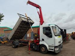 RENUALT 190DXI MIDLUM TIPPER LORRY*C/W FASSI CRANE*VIDEO*
