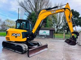JCB 86C-1 EXCAVATOR *ZERO SWING, YEAR 2015* C/W QUICK HITCH *VIDEO*