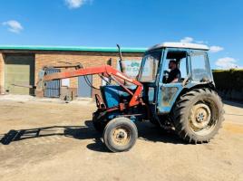 FORD 4600 2WD TRACTOR*C/W MUCK FORK*VIDEO*