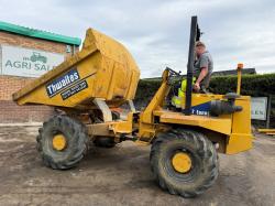 THWAITES 7 TONNE STRAIGHT TIP DUMPER*C/W PERKINS ENGINE*VIDEO*