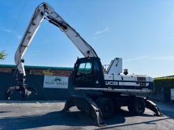 JCB JS200W HIGHRISE CAB SCRAP HANDLER*C/W GRAB*YEAR 2011*VIDEO*