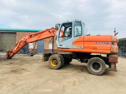 FIAT KOBELCO E175W RUBBER DUCK*C/W FRONT BLADE*VIDEO*