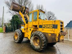 FORD A64 4WD LOADING SHOVEL C/W BUCKET 