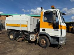 IVECO 75E16 SCARAB MERLIN XP ROAD SWEEPER*VIDEO*