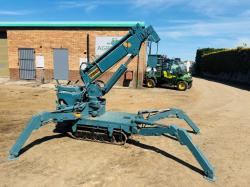 UNIKON MOBILE SPIDER CRANE*C/W SUPPORT LEGS*VIDEO*