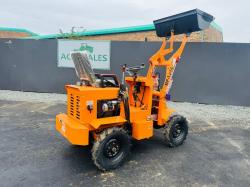 *NEW*UNUSED*MACHPRO MP-L904 WHEELED LOADER*C/W BUCKET*VIDEO*