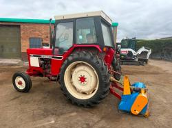 CASE INTERNATIONAL 684 TRACTOR*C/W MOWER*VIDEO*