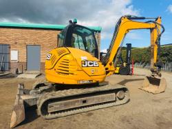 JCB 8085 ZTS EXCAVATOR*C/W BUCKET*YEAR 2012*VIDEO*