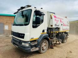 DAF 55.220 SWEEPER LORRY*C/W BRUSHES*YEAR 2012*VIDEO*