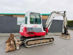 TAKEUCHI TB250 TRACKED EXCAVATOR*C/W 3 BUCKETS*YEAR 2015*VIDEO*