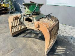 SELECTOR GRAB TO SUIT EXCAVATOR*VIDEO*