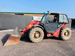 MANITOU MLT 629 TURBO *C/W BUCKET*VIDEO*