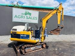 KOMATSU PCO5-5 EXCAVATOR*C/W BUCKET*VIDEO*