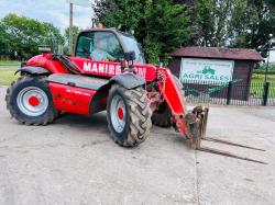 MANITOU MLT526T 4WD TELEHANDLER C/W PALLET TINES *VIDEO*