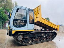 MOROOKA MST1500VD TRACKED DUMPER * 5875 HOURS * C/W RUBBER TRACKS *VIDEO*