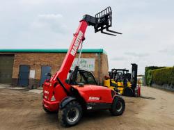 MANITOU MT625H COMFORT TELEHANDLER*YEAR 2015*C/W PALLET TINES*VIDEO*