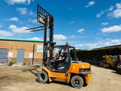 SAMSUNG FX45D FORKLIFT*C/W PALLET TINES*VIDEO*