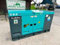 BRAND NEW ASHITA AG3-50 50KVA SILENT RUN GENERATOR *YEAR 2023, CHOICE OF 2*