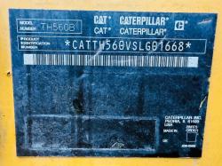 CATERPILLAR TH560B TELEHANDLER*C/W SWAY & JACK LEGS*VIDEO*