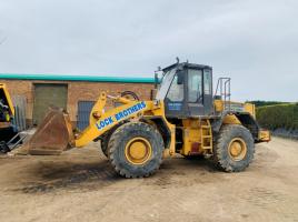 SAMSUNG SL150 WHEELED LOADING SHOVEL*C/W BUCKET*VIDEO*