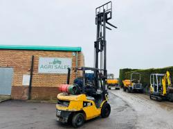 CATERPILLAR GP25NT FORKLIFT*C/W PALLET TINES*YEAR 2013*VIDEO*