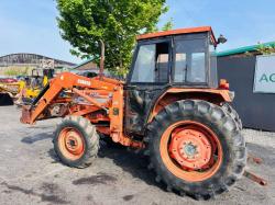 KUBOTA L4150 4WD LOADER TRACTOR (STOPS DRVING WHEN PUMP GETS WARM)*VIDEO*